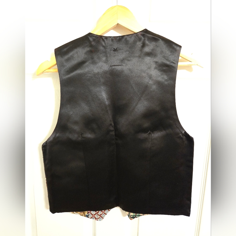 Rafaella Multicolor Patchwork Vest Size Small Read Condition - Picture 5 of 9